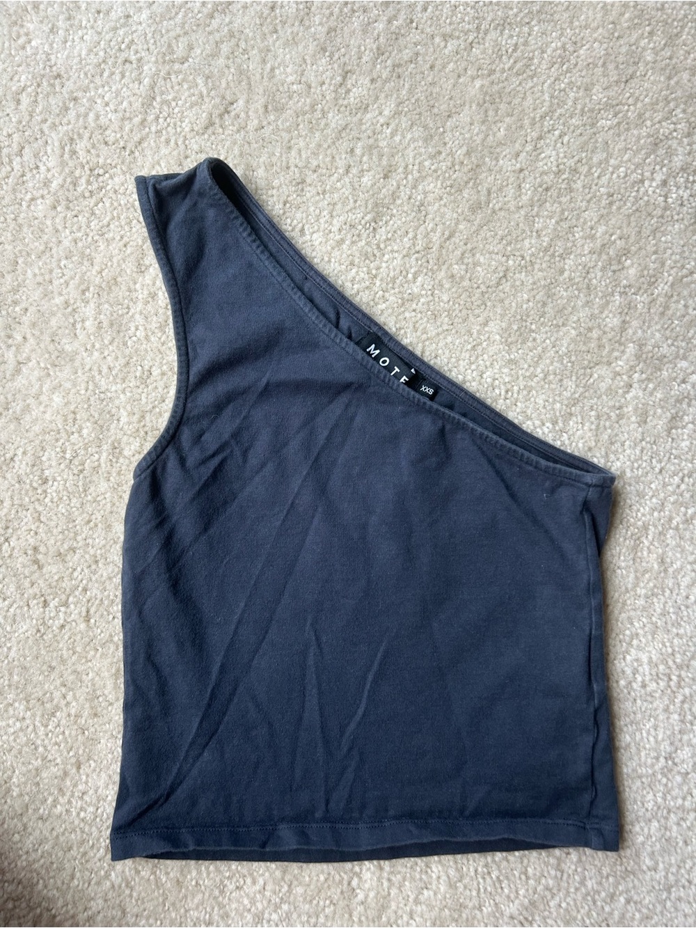 Motel Rocks Asymmetric One-Shoulder top